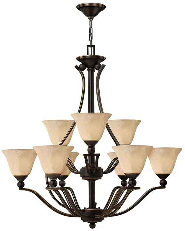 Chandelier Bolla-Large Two Tier-Olde Bronze