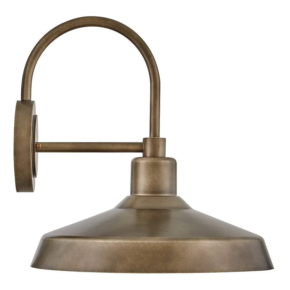 Forge 16 1/2" High Burnished Bronze Outdoor Barn Wall Light