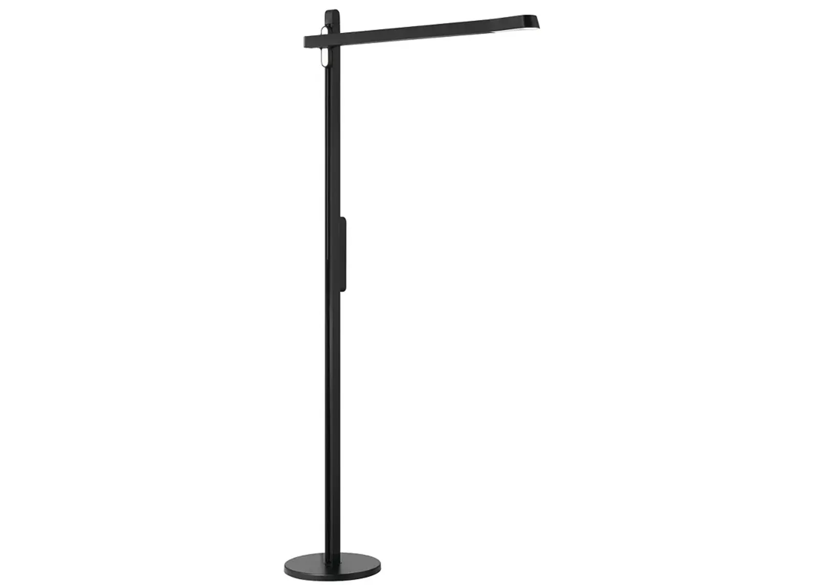 George Kovacs Task Portables LED Anodized Brush Black Adjustable Floor Lamp