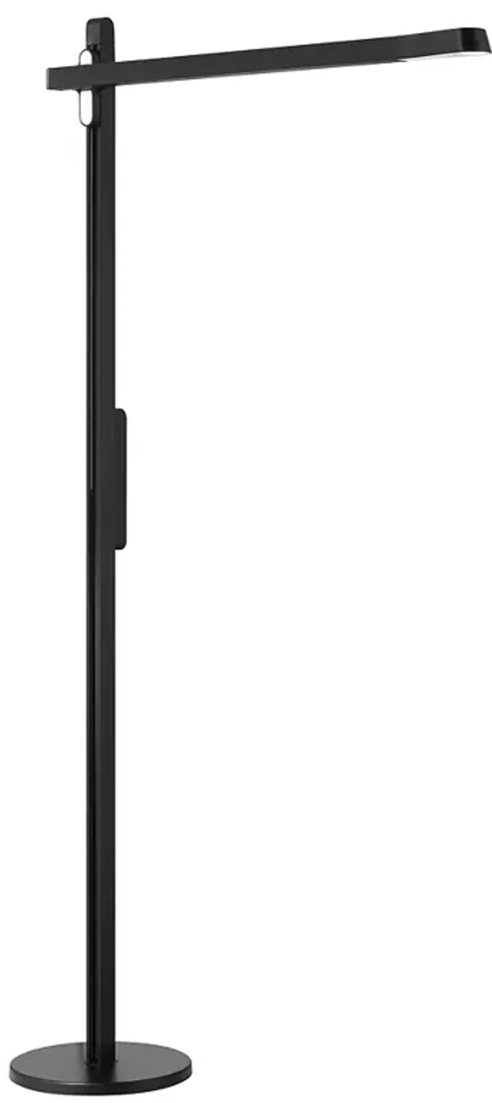 George Kovacs Task Portables LED Anodized Brush Black Adjustable Floor Lamp