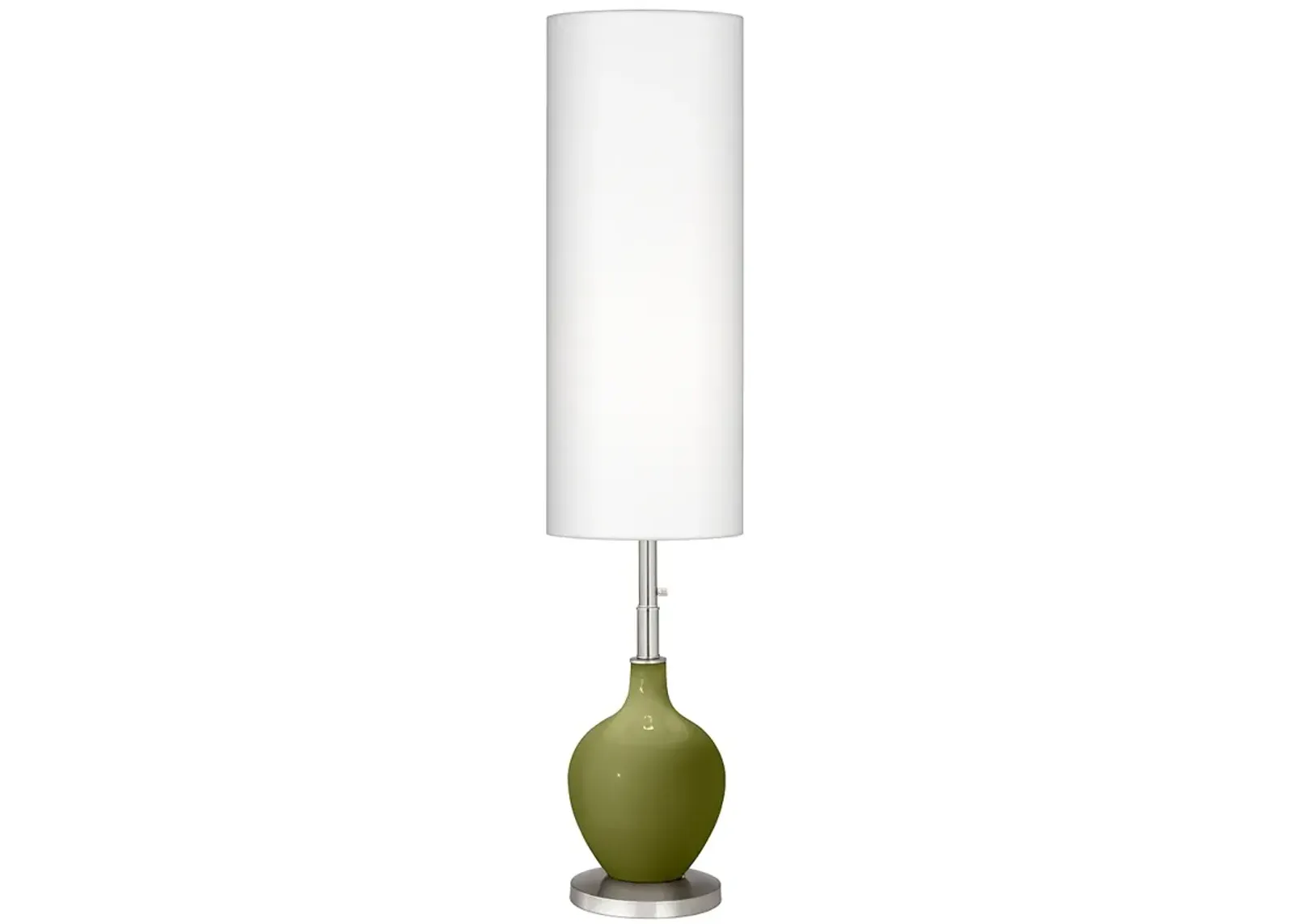 Color Plus Ovo 60" High Rural Green Floor Lamp