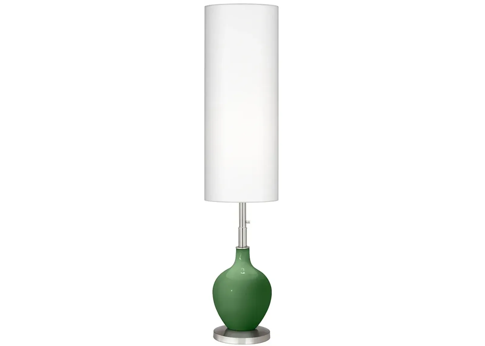 Color Plus Ovo 60" High Garden Grove Green Floor Lamp