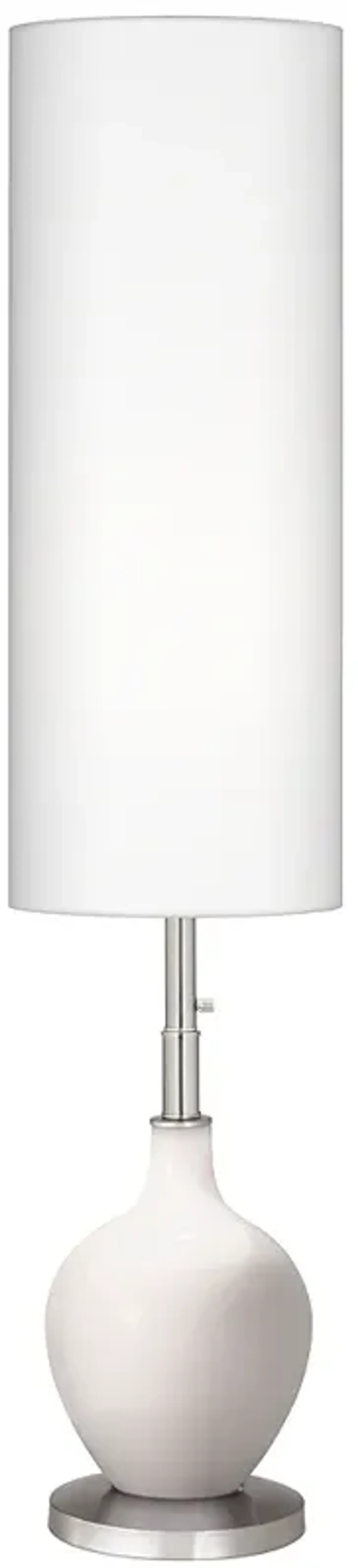 Color Plus Ovo 60" High Modern Smart White Floor Lamp