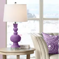 Passionate Purple Apothecary Table Lamp