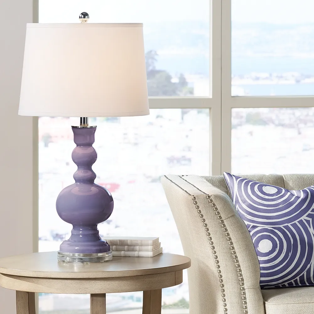 Purple Haze Apothecary Table Lamp
