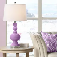 African Violet Apothecary Table Lamp