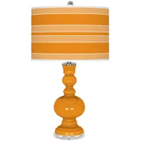 Carnival Bold Stripe Apothecary Table Lamp