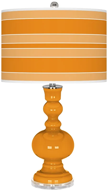 Carnival Bold Stripe Apothecary Table Lamp