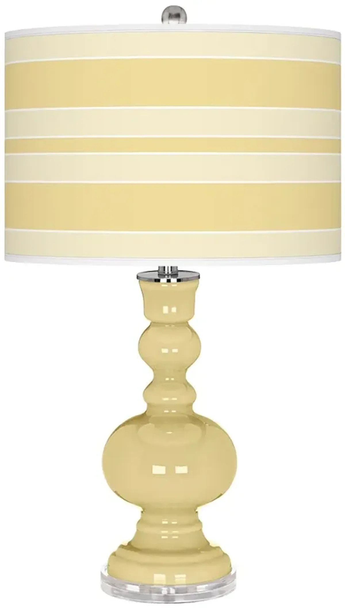 Butter Up Bold Stripe Apothecary Table Lamp