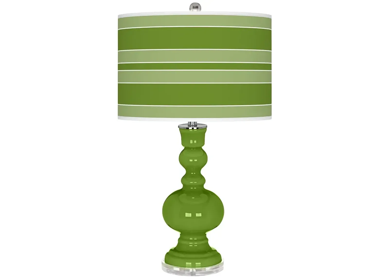 Gecko Bold Stripe Apothecary Table Lamp