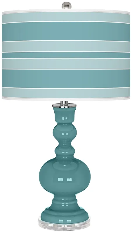 Reflecting Pool Bold Stripe Apothecary Table Lamp