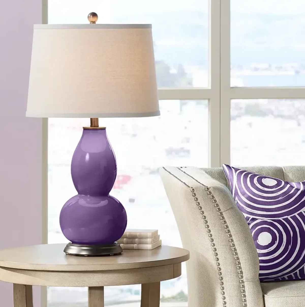 Acai  Double Gourd Table Lamp