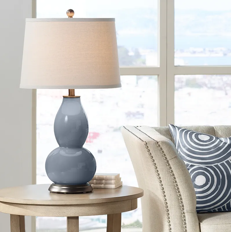 Granite Peak Double Gourd Table Lamp