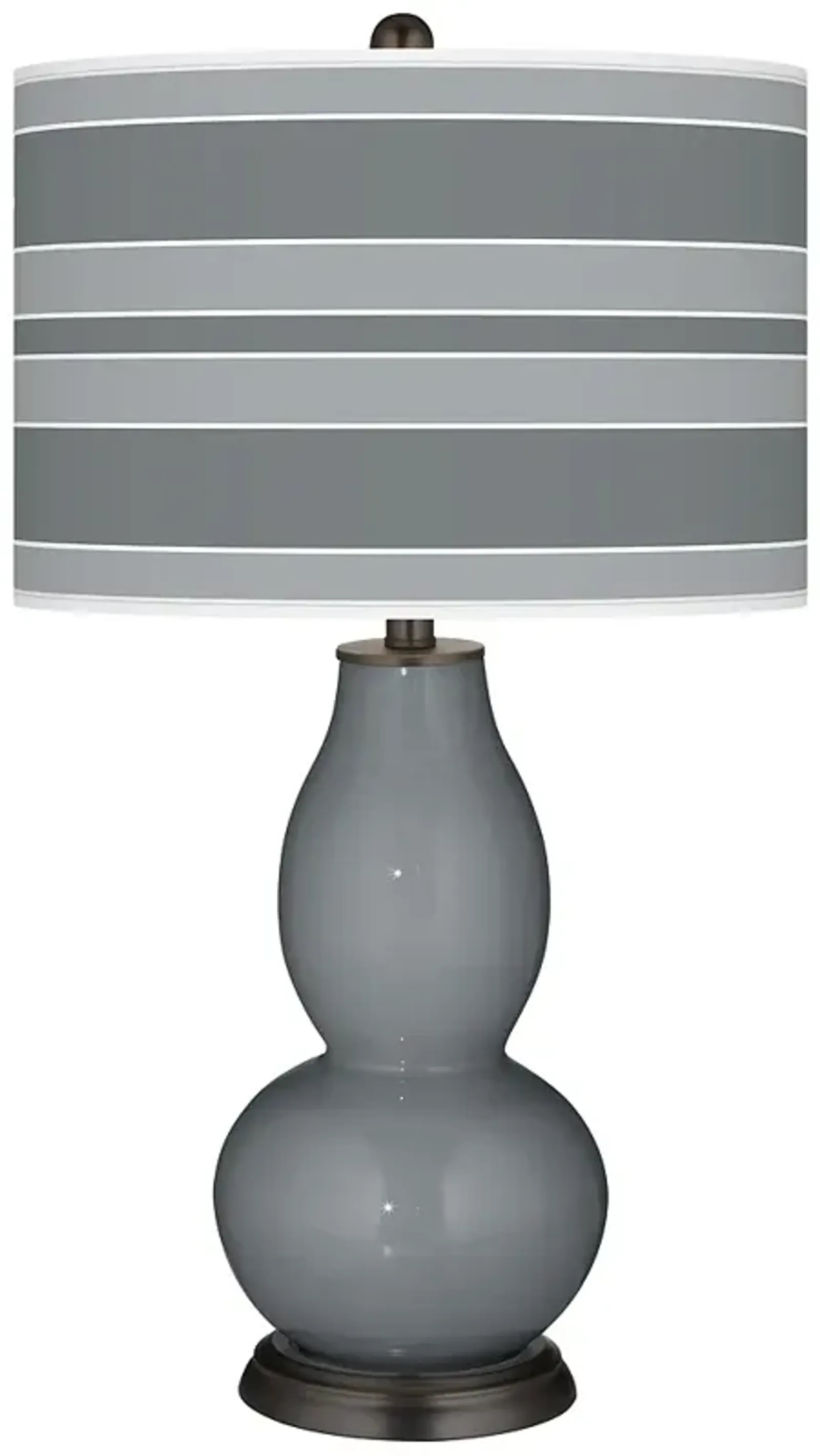 Software Bold Stripe Double Gourd Table Lamp