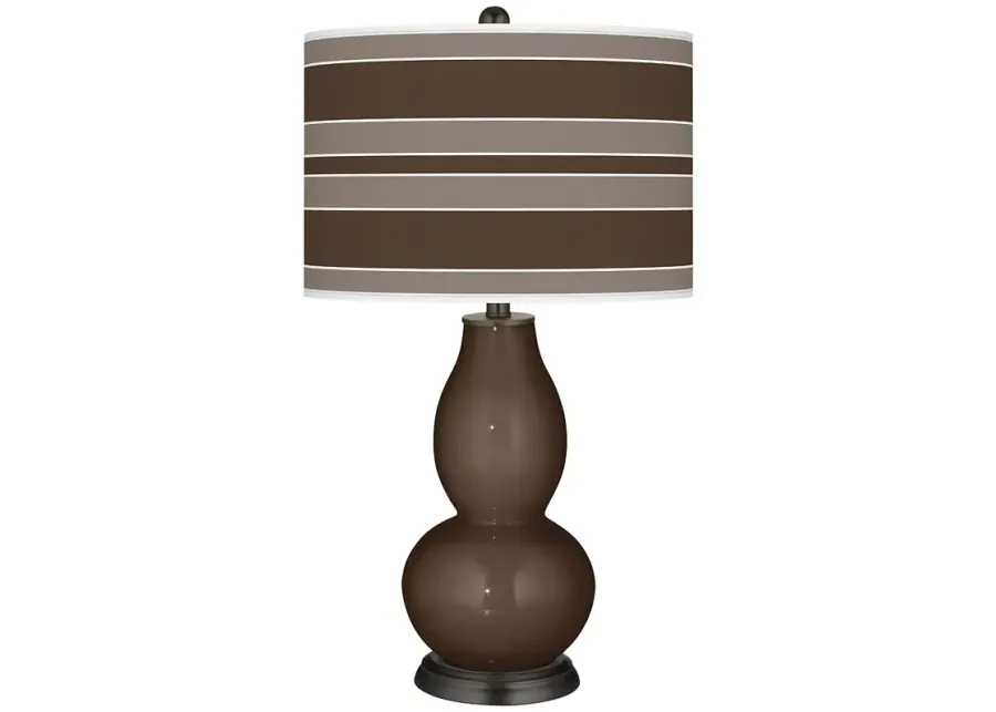 Carafe Bold Stripe Double Gourd Table Lamp