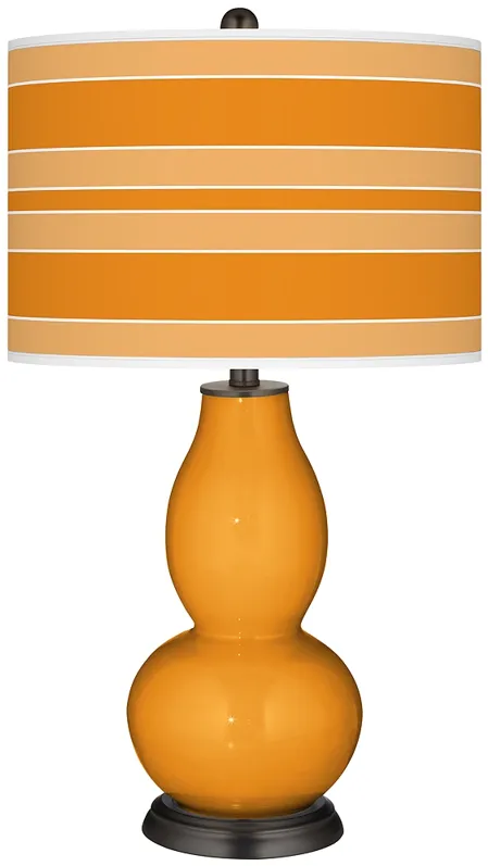 Carnival Bold Stripe Double Gourd Table Lamp