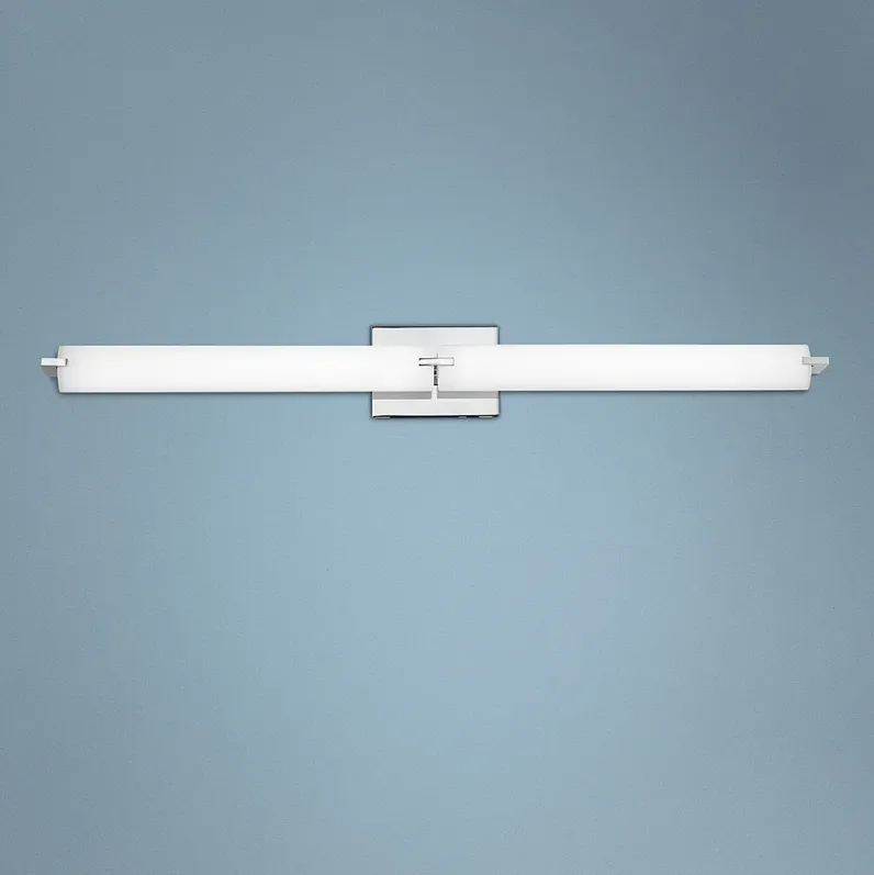 George Kovacs Chrome 39 1/2" Wide LED Bathroom Light