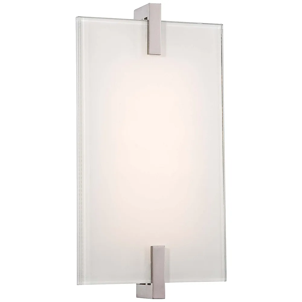 George Kovacs Hooked 11 1/4" High LED Glass Wall Sconce