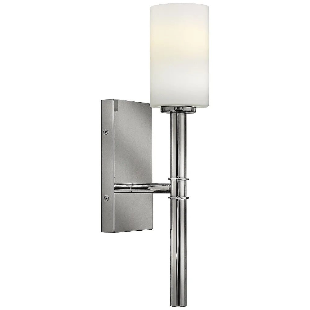 Hinkley Margeaux Polished Nickel One-Light Wall Sconce
