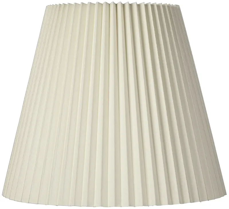 Springcrest Ivory Pleated Lamp Shade 10x17x14.75 (Spider)