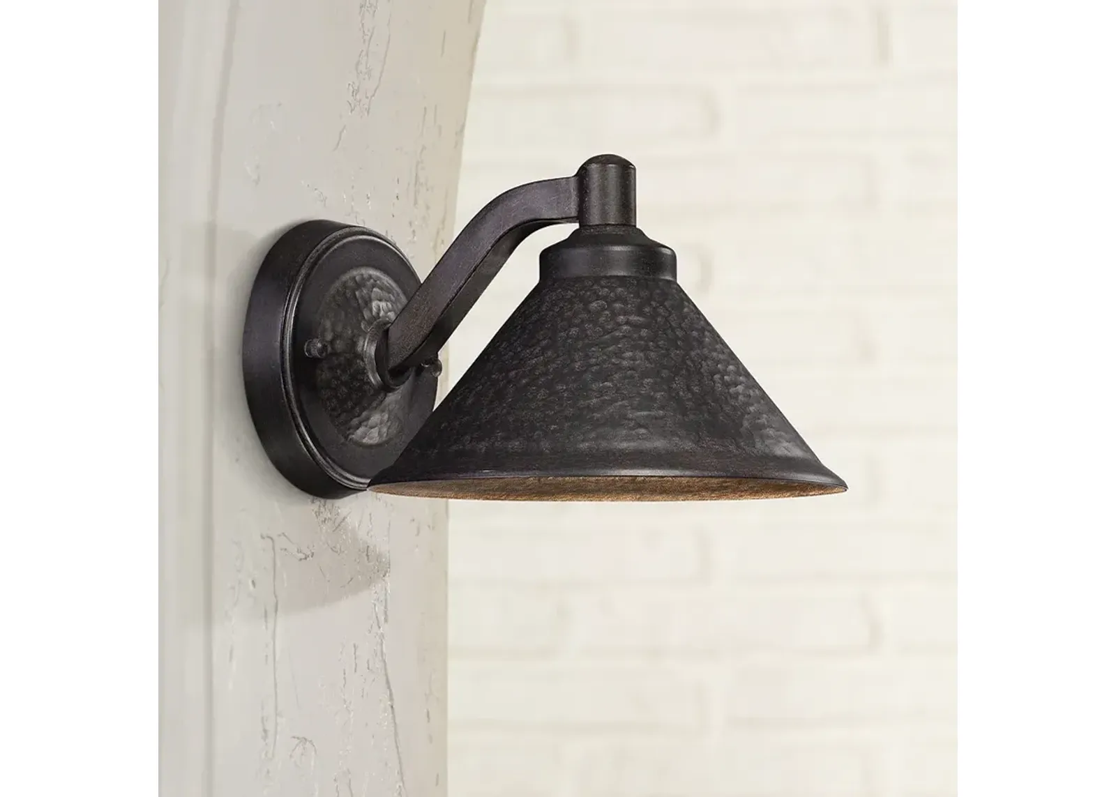 Kirkham Bronze 8 1/2" Wide Dark Sky LED Outdoor Wall Light