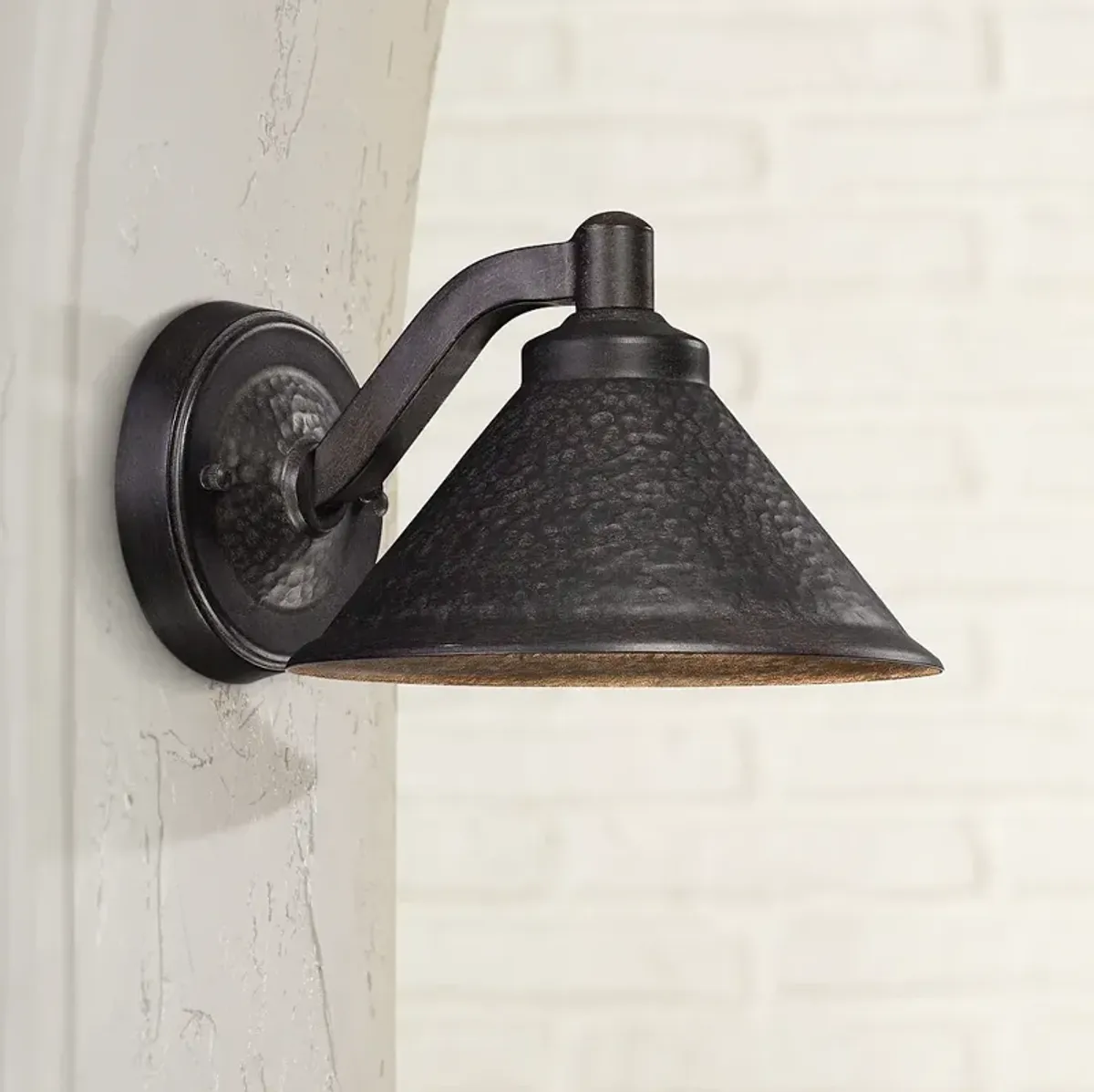 Kirkham Bronze 8 1/2" Wide Dark Sky LED Outdoor Wall Light