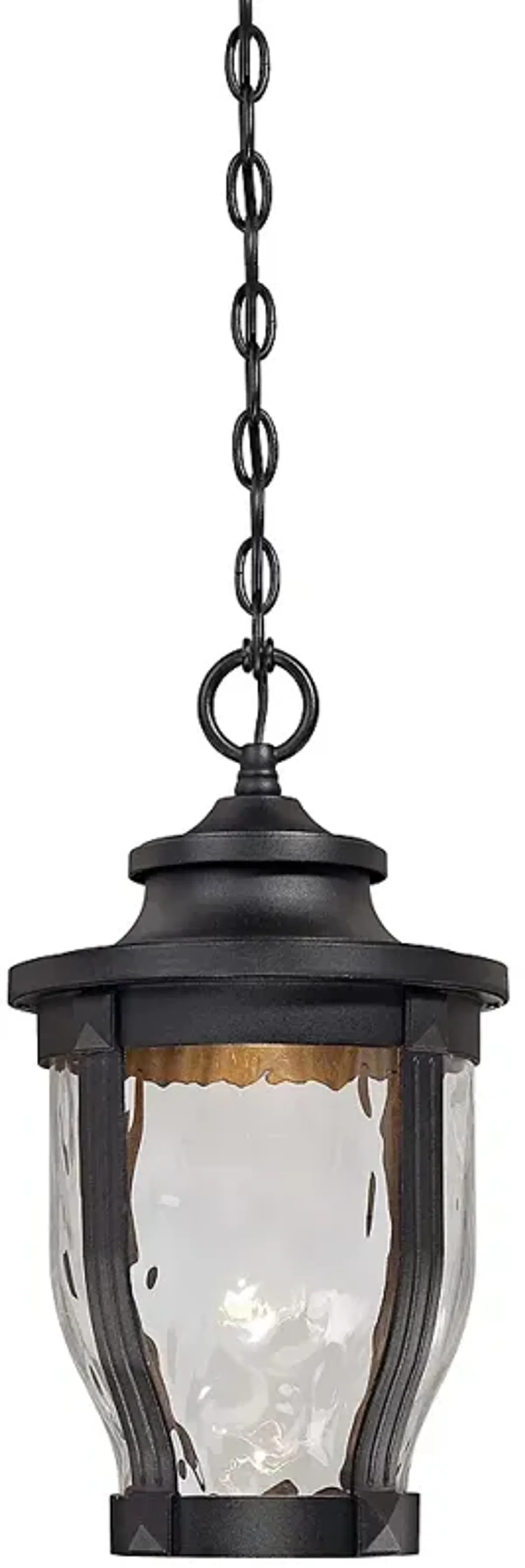 Merrimack 17 1/2" High Black LED Hanging Outdoor Light