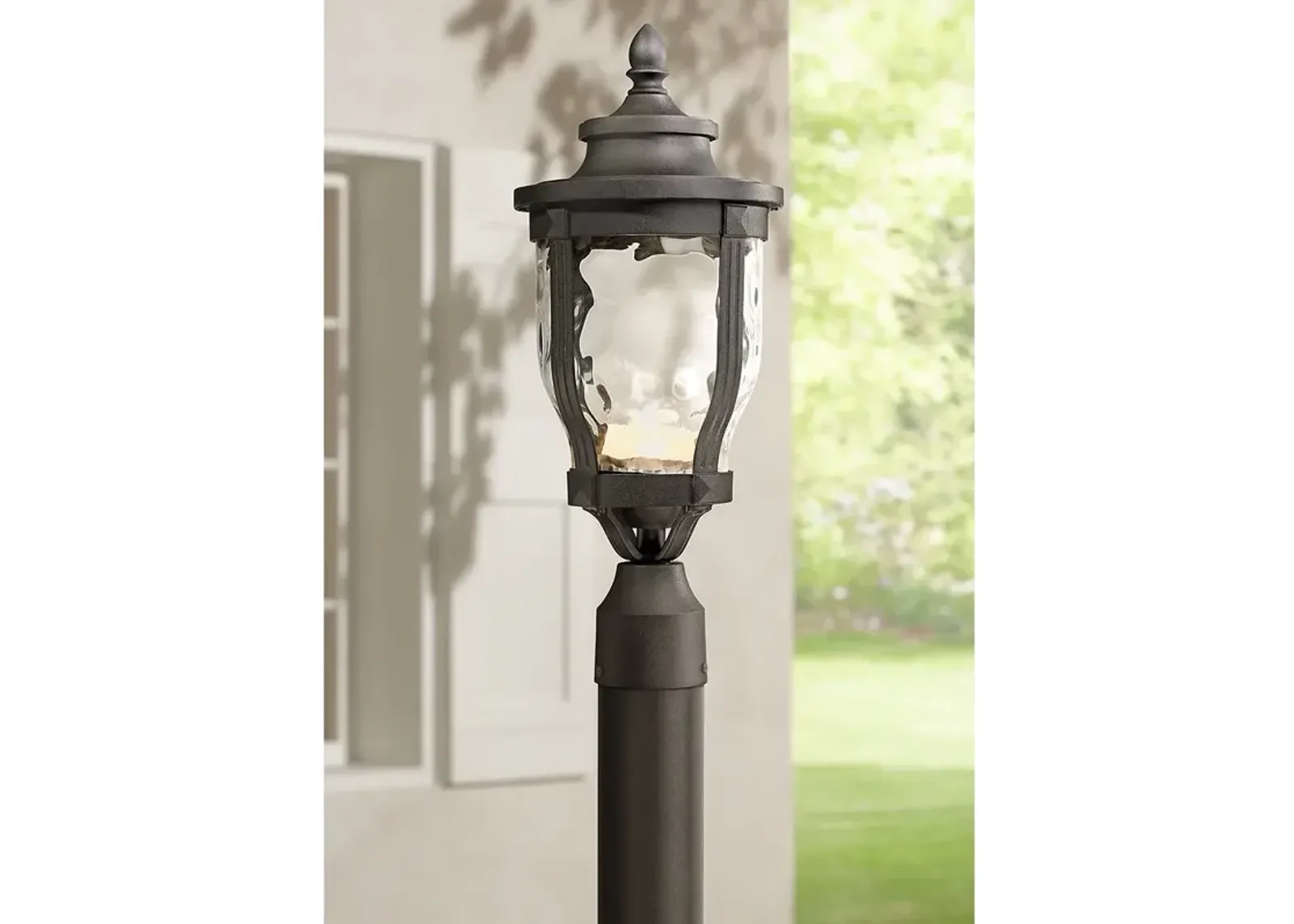 Merrimack 19 1/4" High Black LED Outdoor Post Light