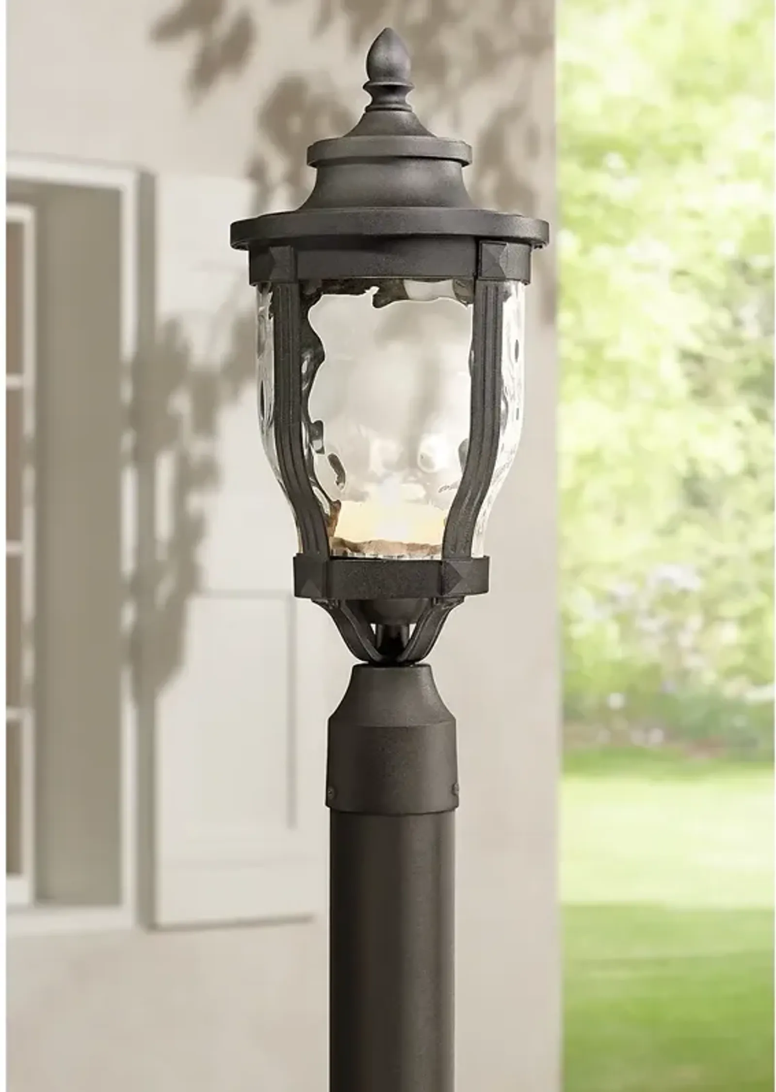 Merrimack 19 1/4" High Black LED Outdoor Post Light