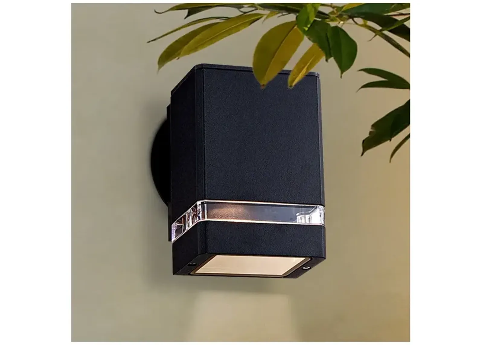 Possini Euro Ridgeland 6 1/4" High Modern Outdoor Wall Light