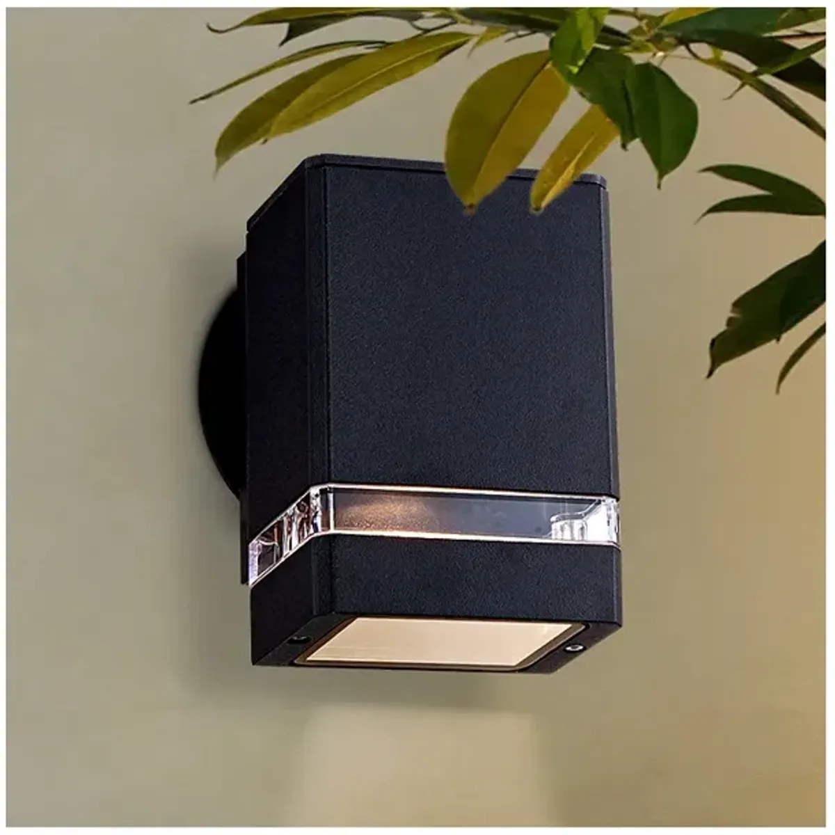 Possini Euro Ridgeland 6 1/4" High Modern Outdoor Wall Light