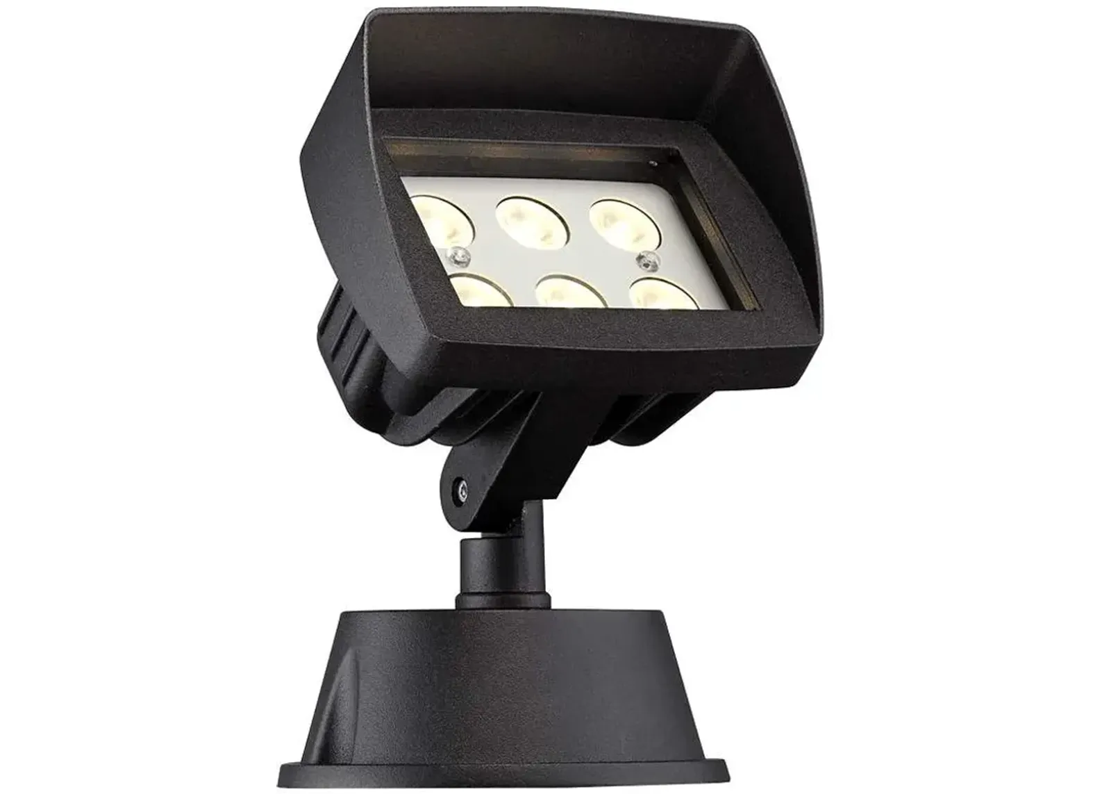 Super Duty Eastham 8" High Black LED Landscape Flood Light