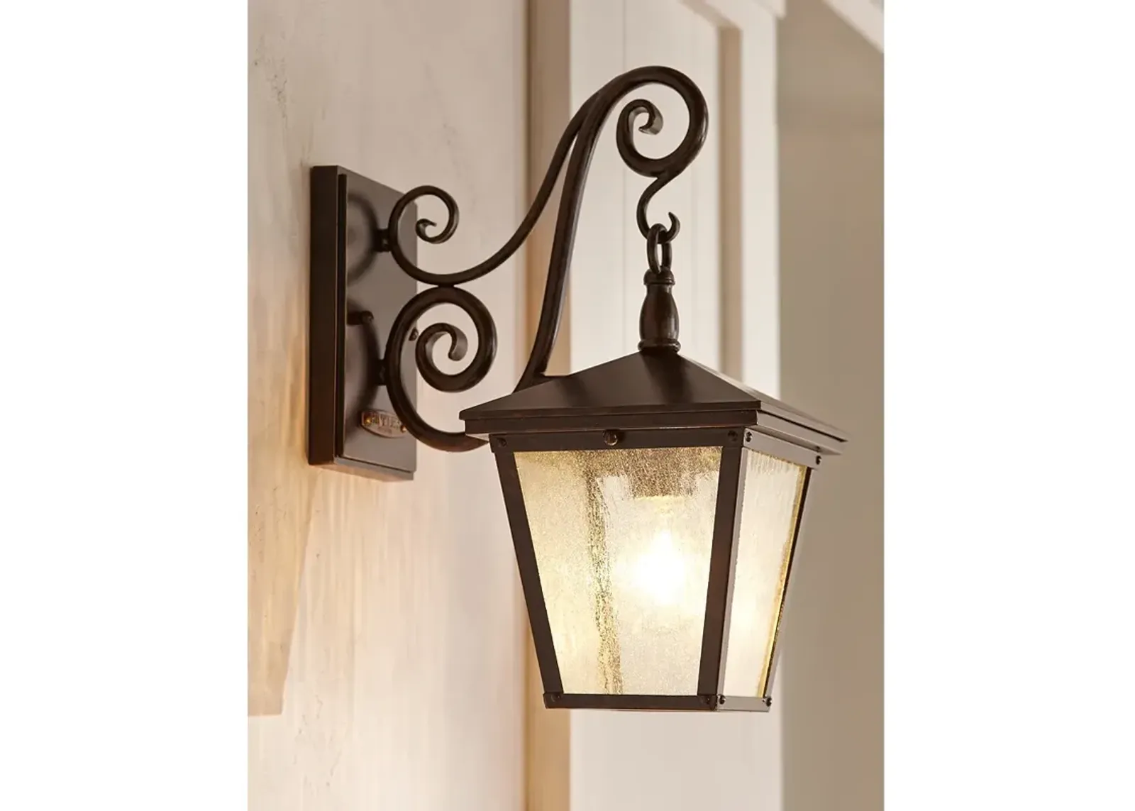 Hinkley Trellis 15 1/4" High Bronze Outdoor Wall Lantern