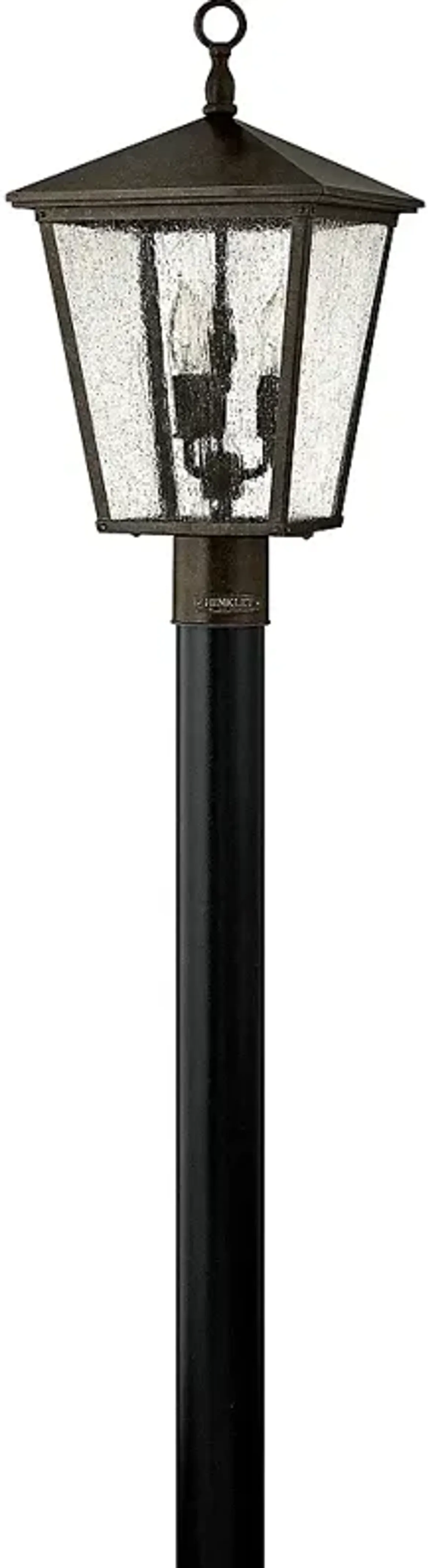 Hinkley Trellis 21" High Traditional Bronze Outdoor Post Light