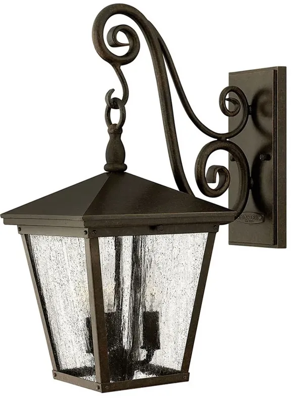 Trellis 19 3/4" High Regency Bronze Outdoor Wall Light