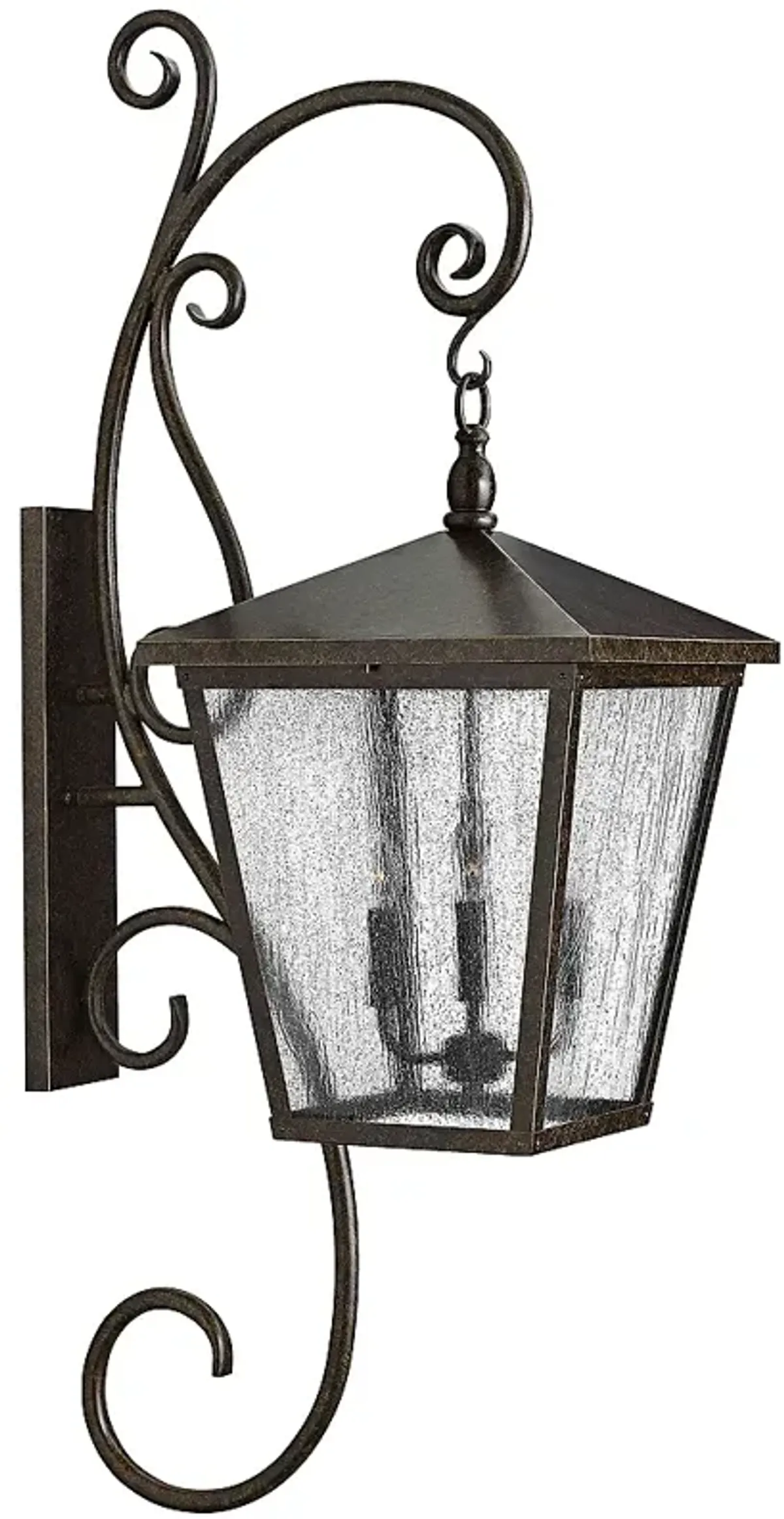 Hinkley Trellis 52" High Bronze Outdoor Wall Lantern