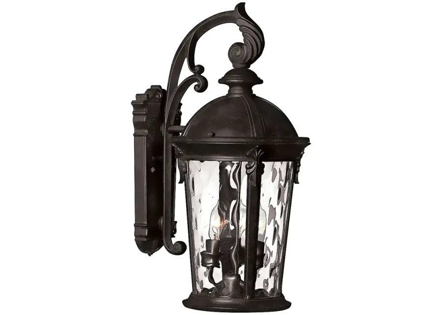 Hinkley Windsor 20 3/4" High Black Outdoor Wall Lantern