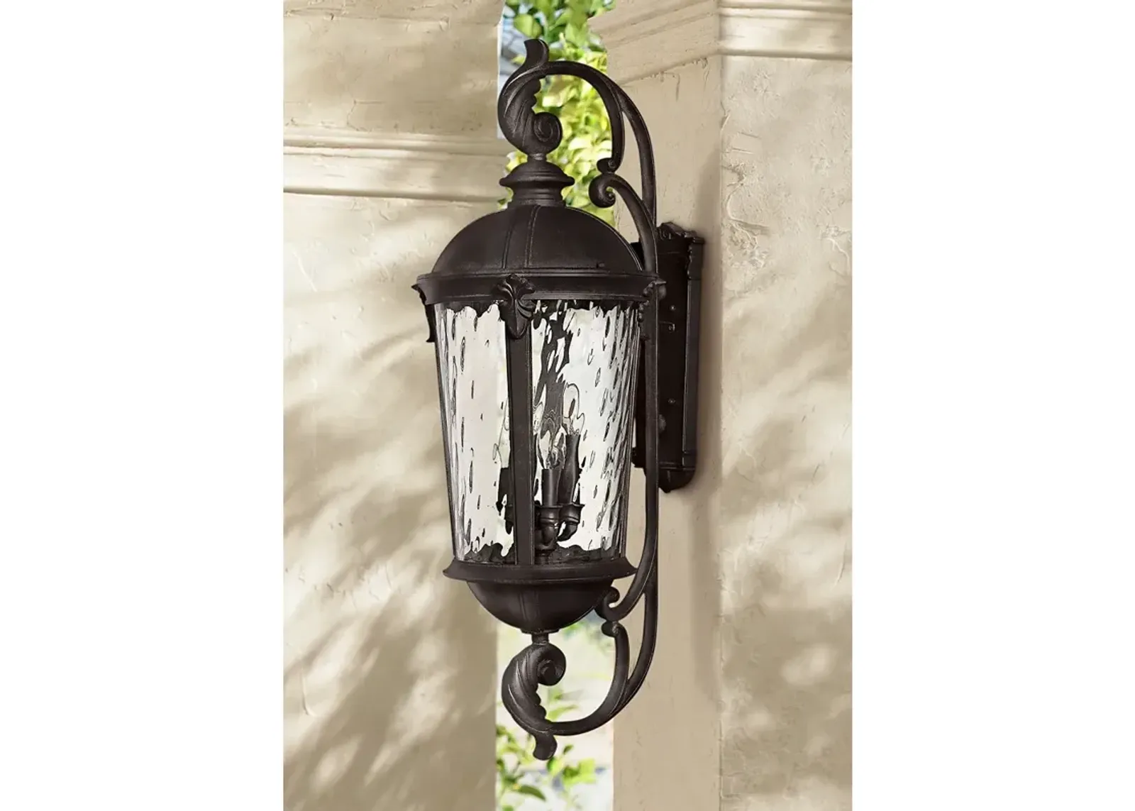 Hinkley Windsor 42" High Black Outdoor Wall Lantern