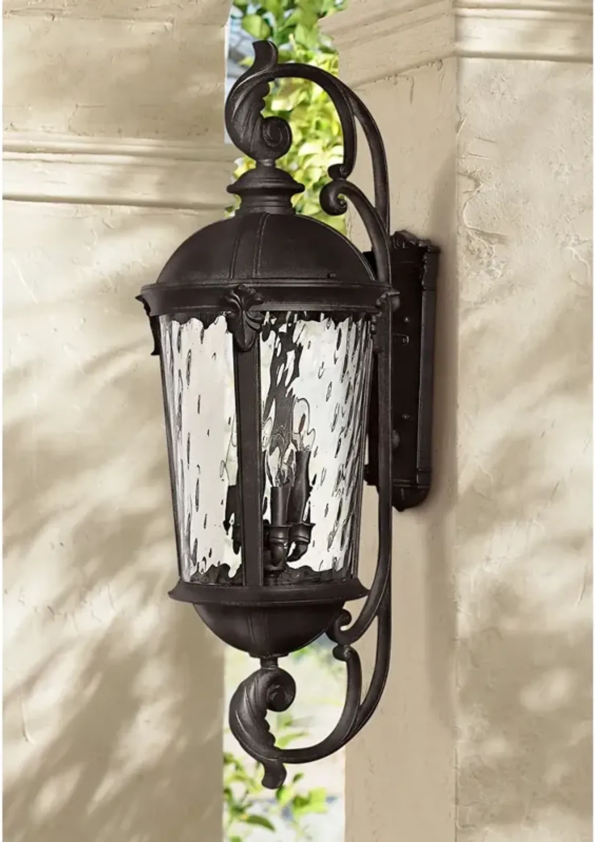 Hinkley Windsor 42" High Black Outdoor Wall Lantern