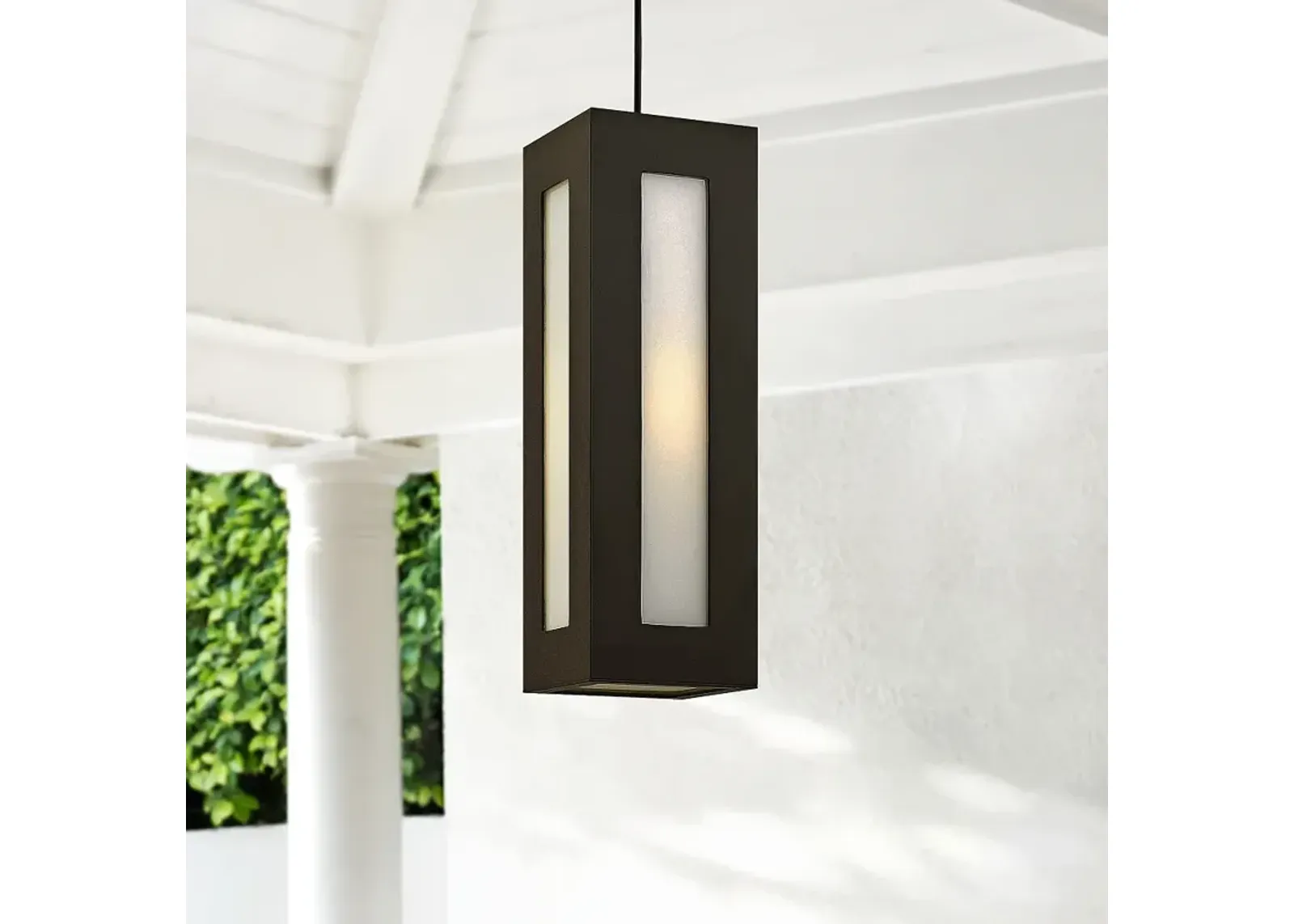 Hinkley Dorian 18 1/4" High Bronze Outdoor Hanging Light