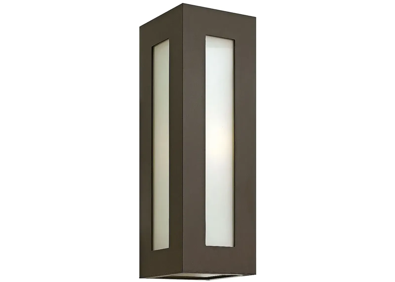 Hinkley Dorian 18 1/4" High Bronze Rectangular Outdoor Wall Light