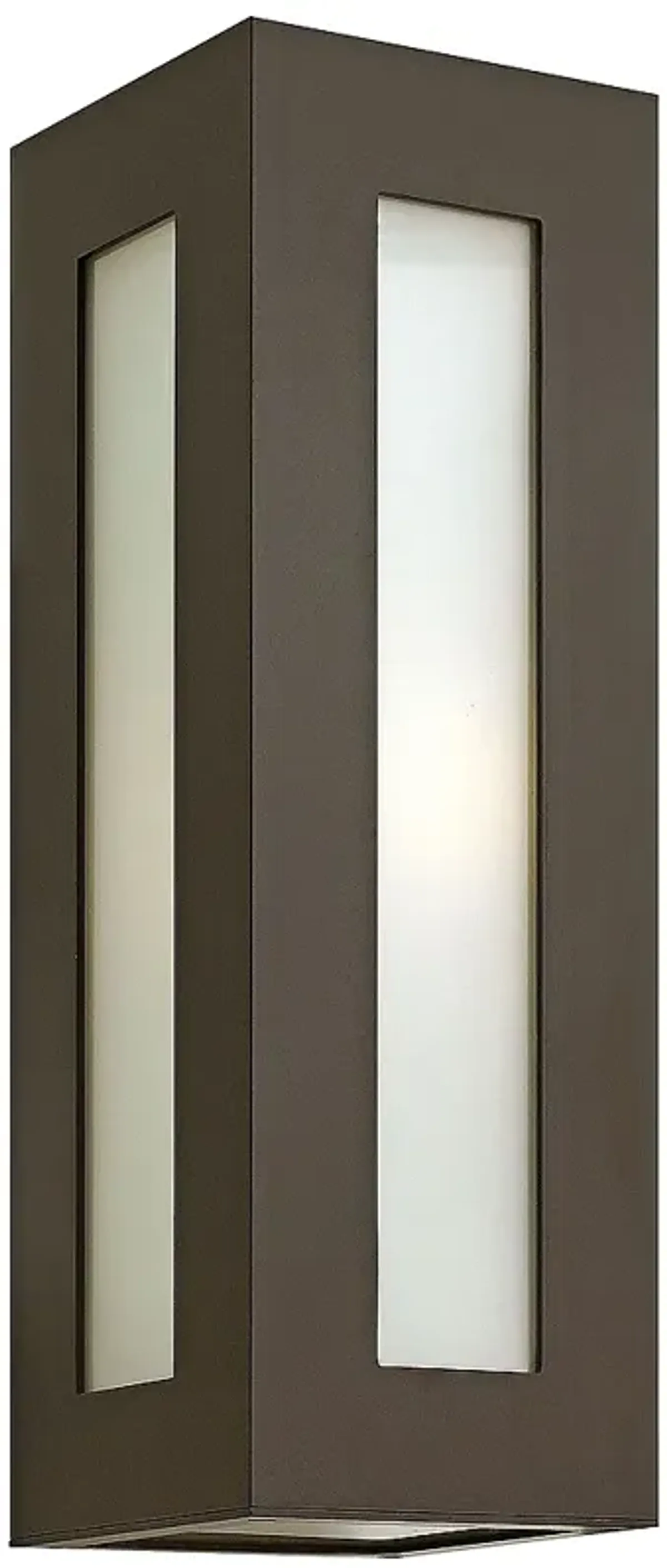 Hinkley Dorian 18 1/4" High Bronze Rectangular Outdoor Wall Light