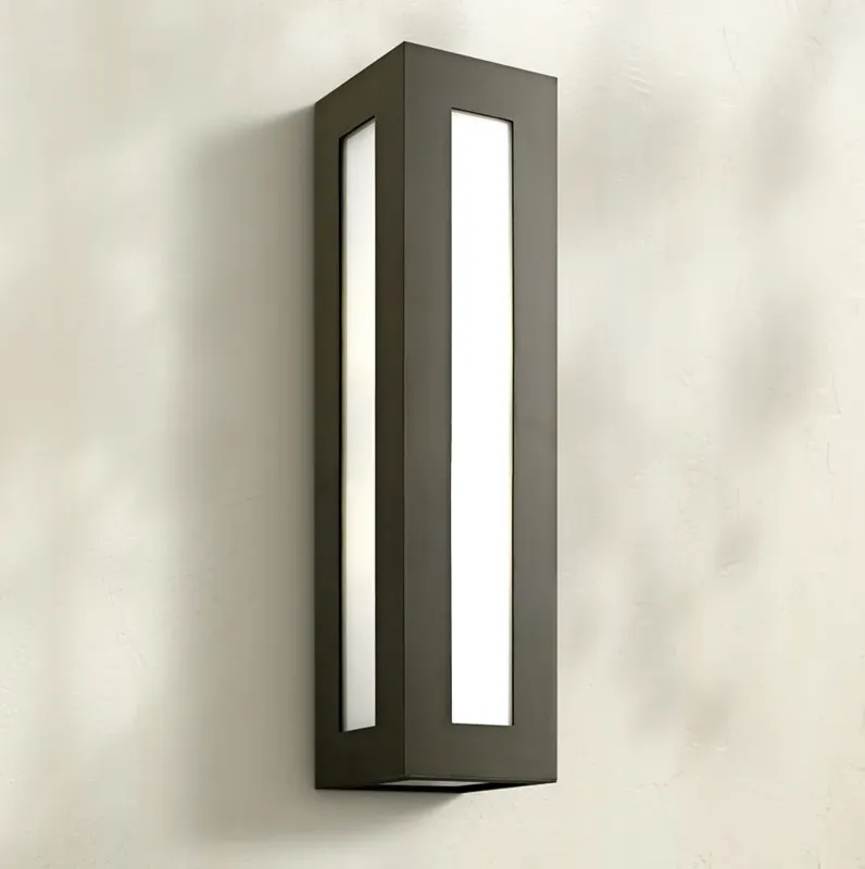 Hinkley Dorian 25 1/4" High Bronze Outdoor Wall Light