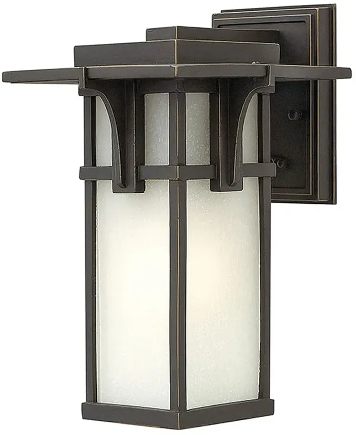 Manhattan 11 3/4" High Oil-Rubbed Bronze Outdoor Wall Light