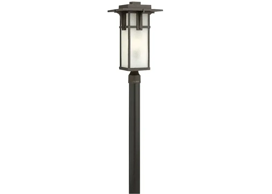 Manhattan 21 1/2" High Oil-Rubbed Bronze Outdoor Post Light