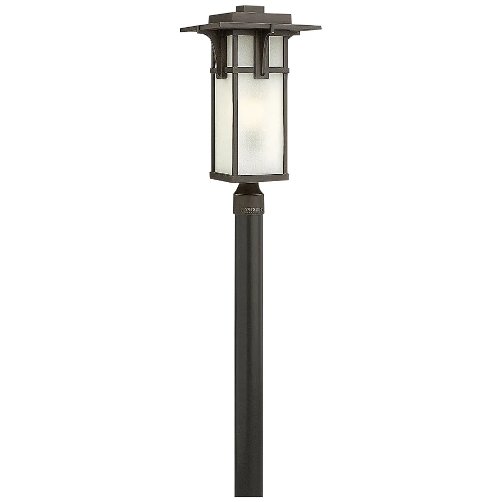 Manhattan 21 1/2" High Oil-Rubbed Bronze Outdoor Post Light