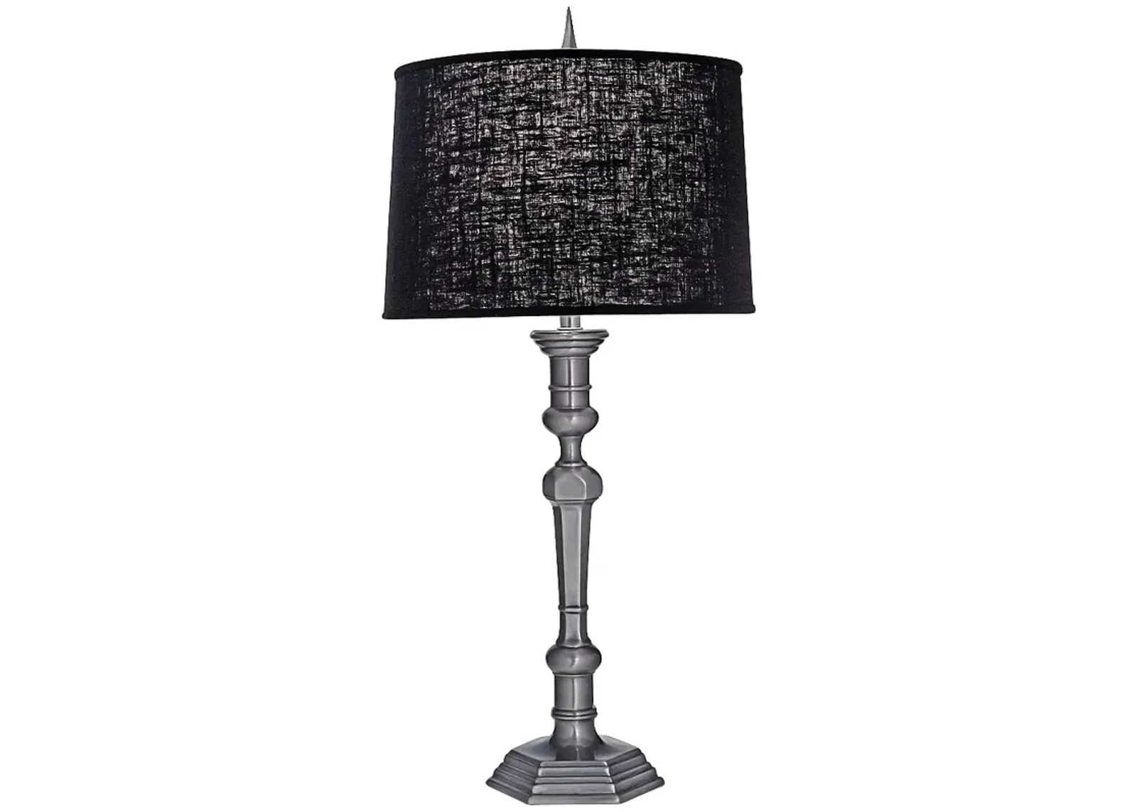 Stiffel 32" High Classic Gunmetal And Chelsea Black Table Lamp