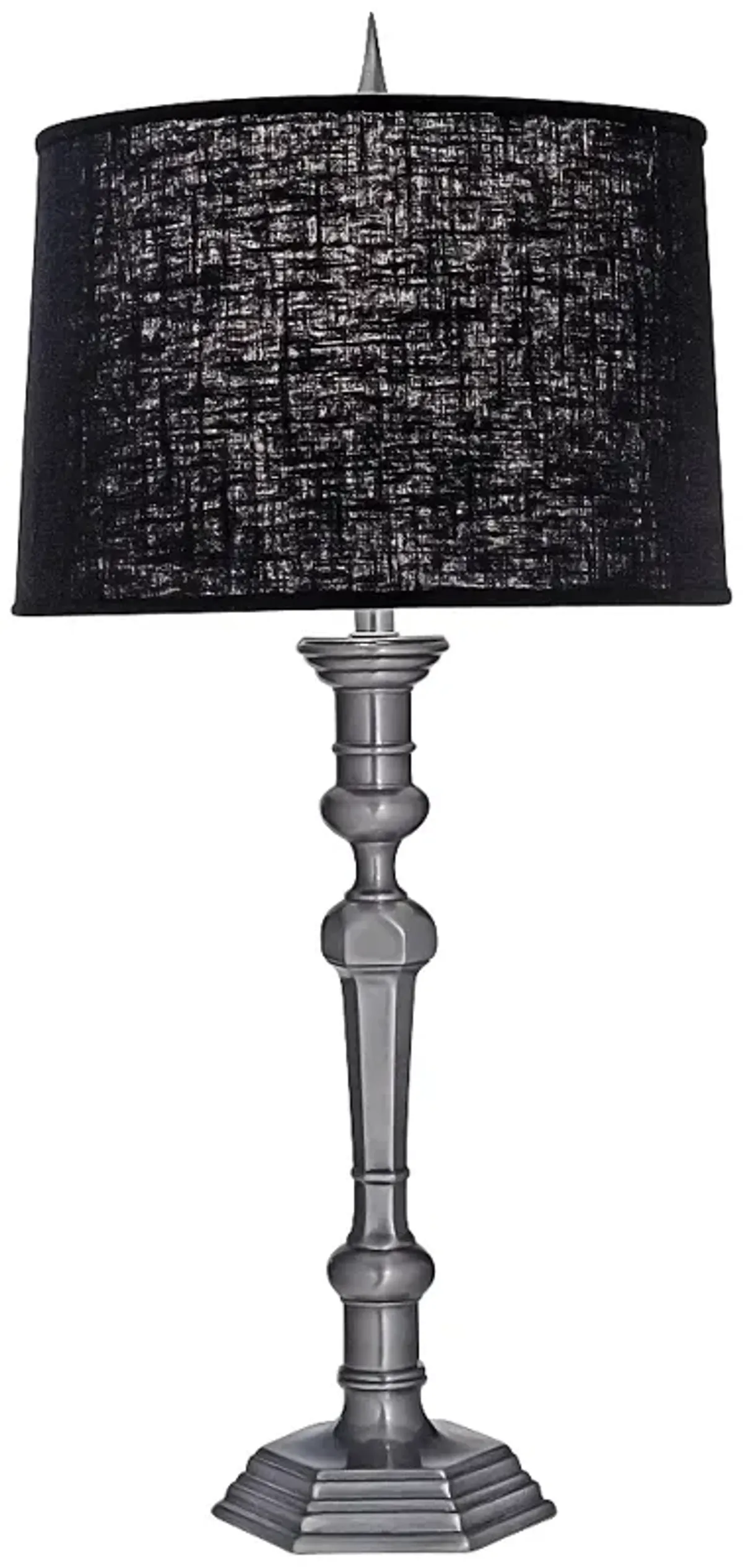 Stiffel 32" High Classic Gunmetal And Chelsea Black Table Lamp