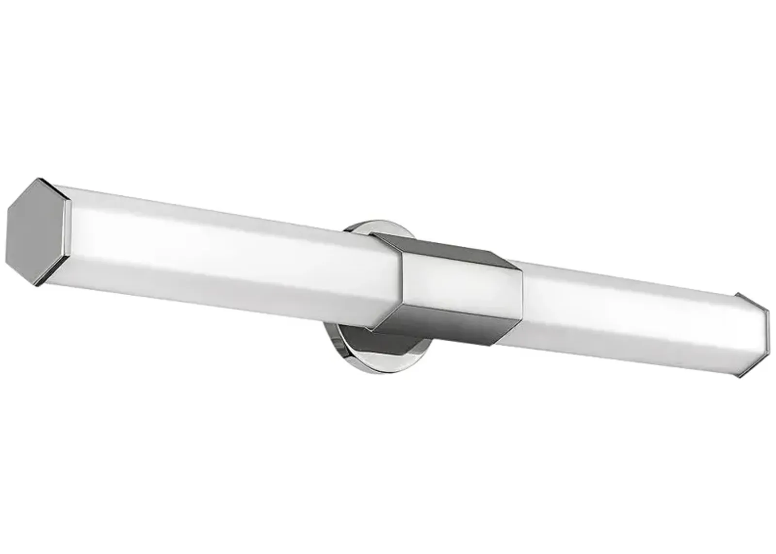 Hinkley Facet 32"W Polished Nickel 2-Light LED Bath Light