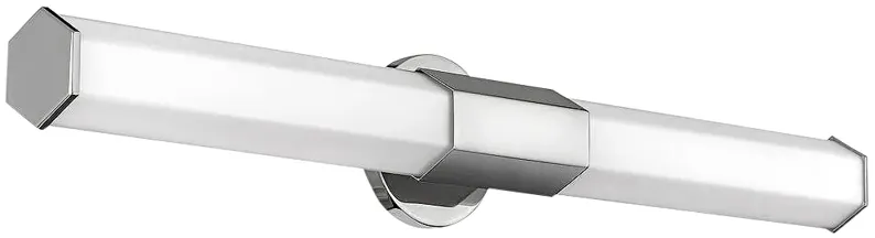 Facet 32" Wide Nickel Bath Light by Hinkley Lighting